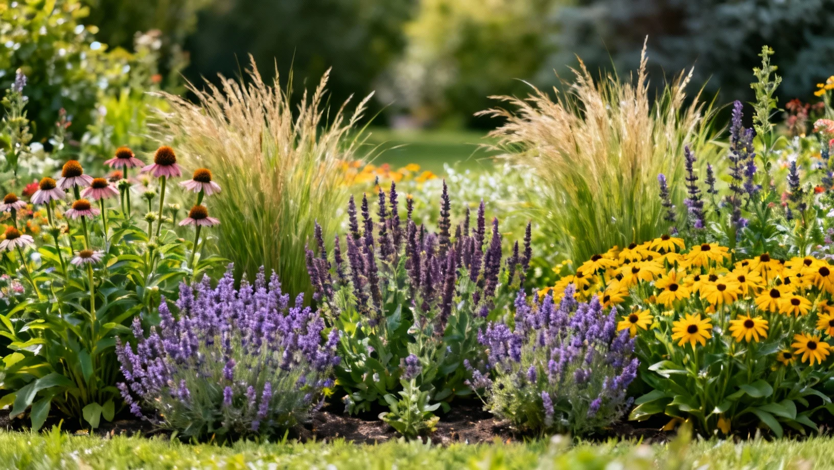 Créer un massif fleuri facile à entretenir