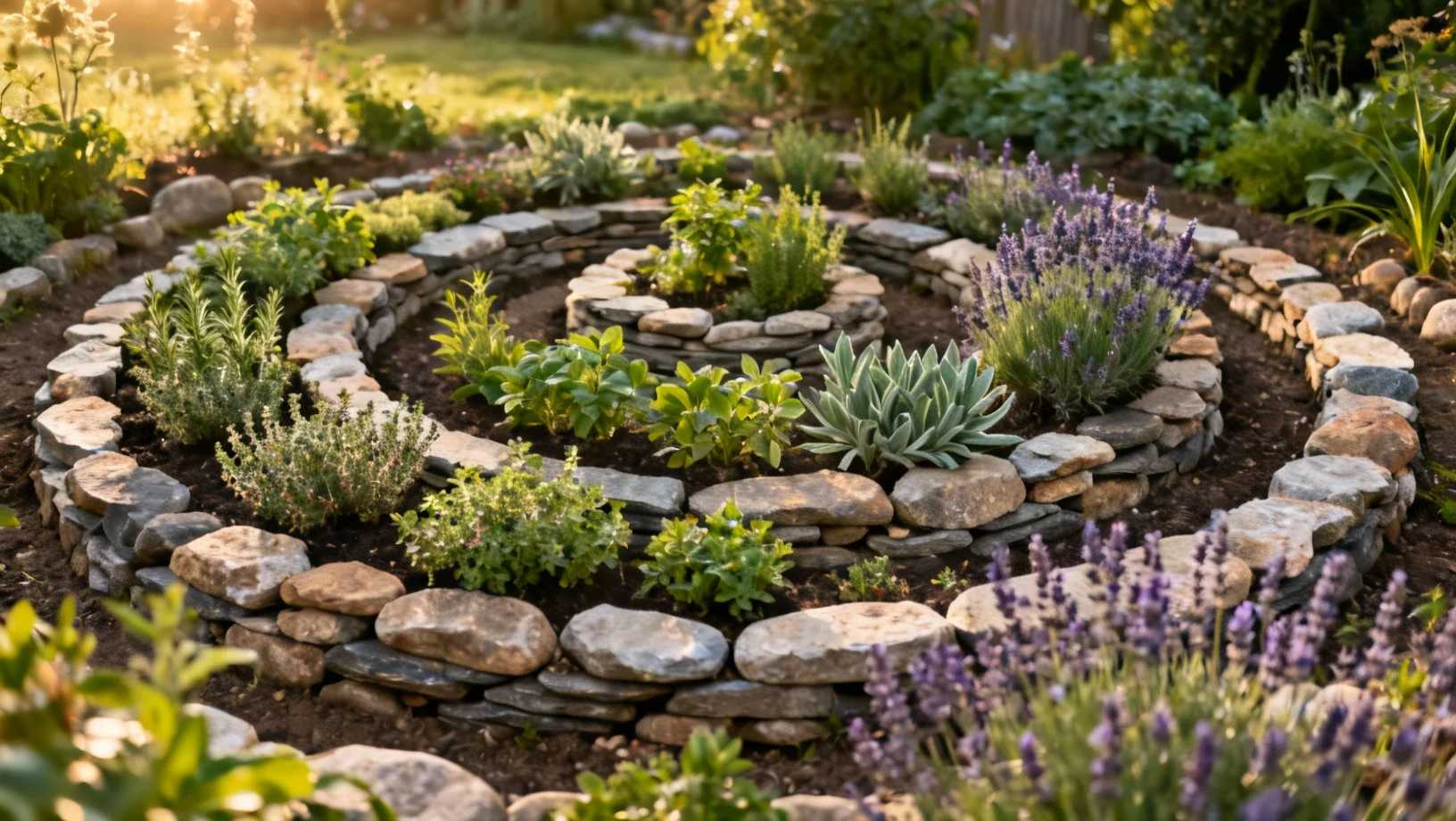 Créer une spirale aromatique dans son jardin