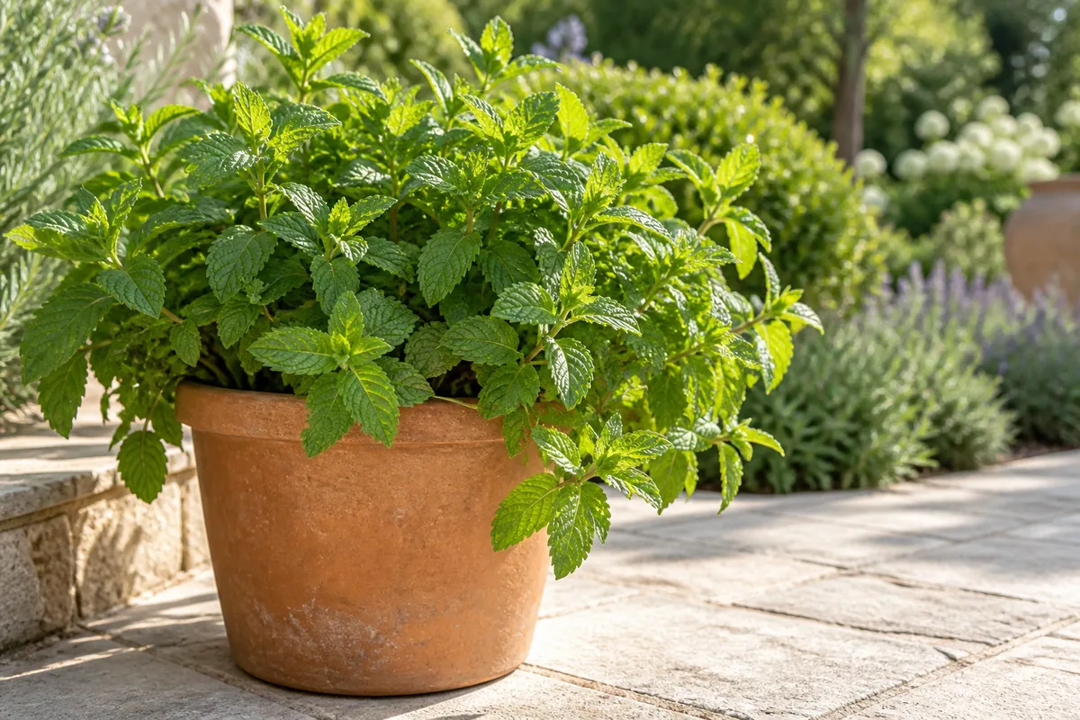 Cultiver la menthe sans qu'elle envahisse le jardin