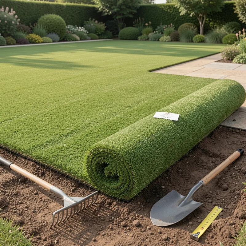Prix du gazon en rouleau au m² en 2026 : guide complet pour économiser