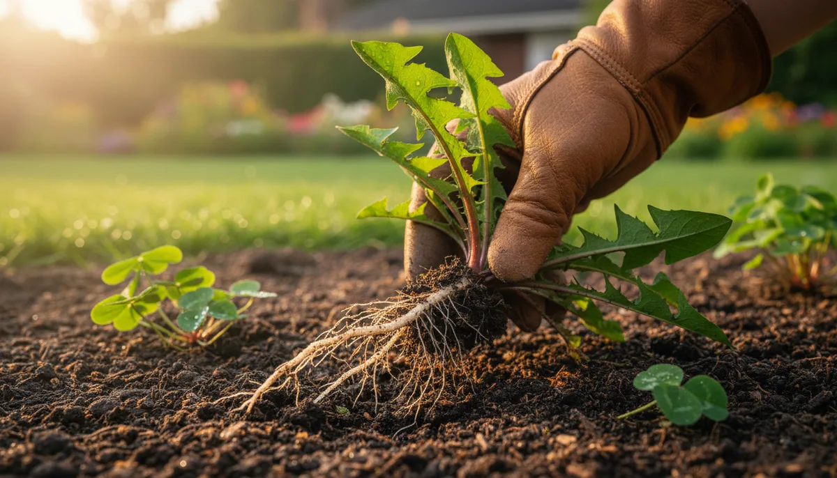Mauvaises herbes du jardin : tableau, identification et solutions