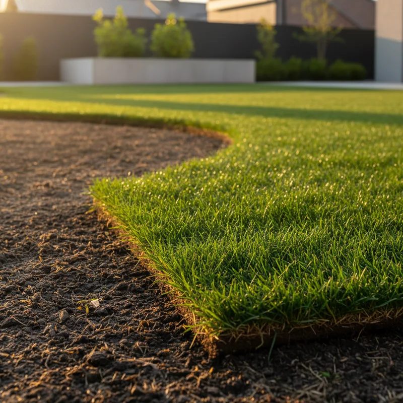 Pelouse en rouleau de gazon naturel : avantages, coût et entretien