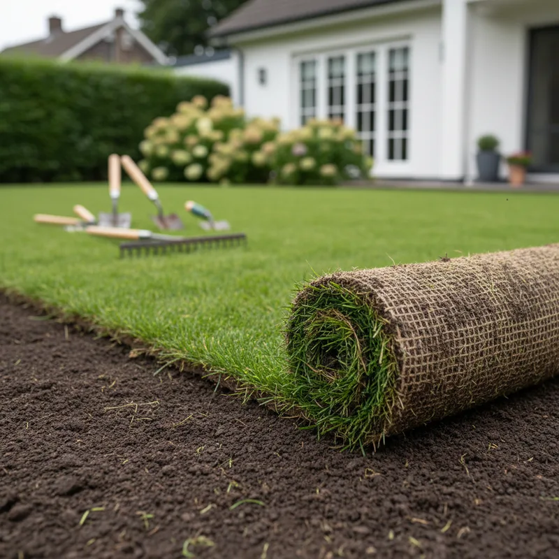 Rouleau de pelouse naturelle : prix au m2, pose et conseils